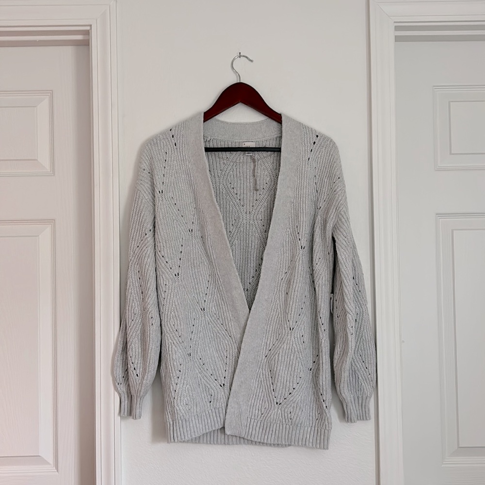 Knit cardigan